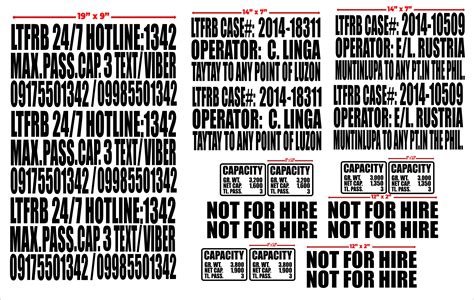 ltfrb contact number.